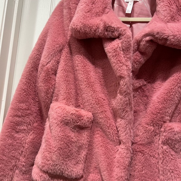 NWT Leith Fur (faux) Jacket 🩷 Size XS - Picture 6 of 9